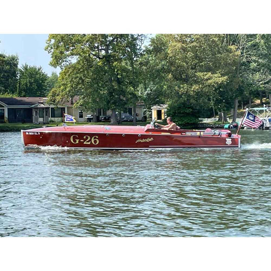 26ft "Miss APBA" Hacker-Inspired Wooden Runabout | Custom Build Consultation Deposit