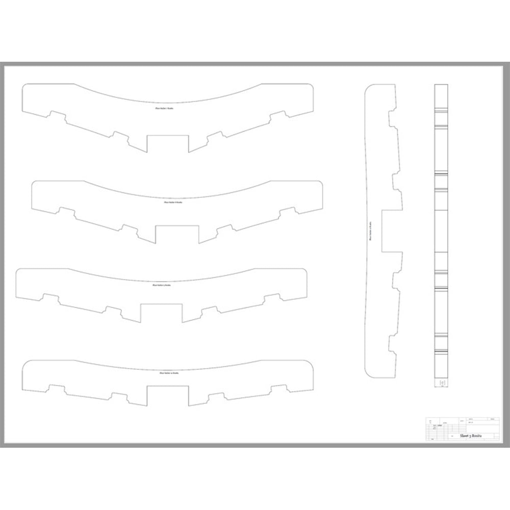 21ft "Rosita" by John L. Hacker (Inspired) Wooden Runabout | Custom Build Consultation Deposit