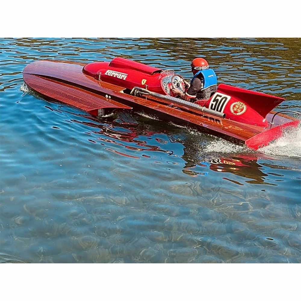 20ft "Ferrari Hydroplane" Inspired Wooden Speedboat | Custom Build Consultation Deposit