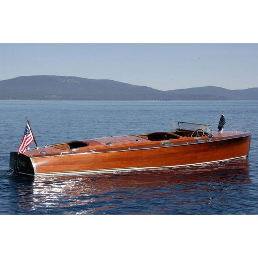 24ft Triple Cockpit Wooden Speedboat | Chris-Craft-Inspired | Custom Build Consultation Deposit