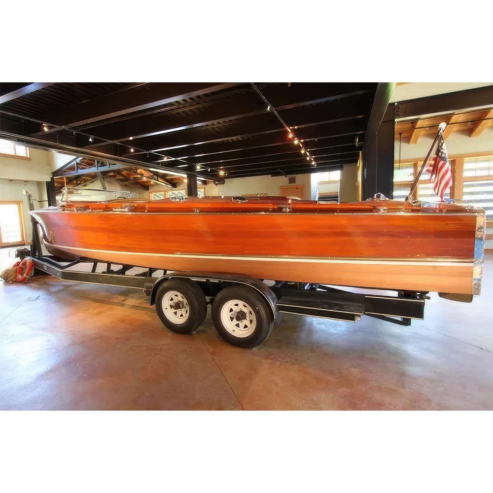 24ft Triple Cockpit Wooden Speedboat | Chris-Craft-Inspired | Custom Build Consultation Deposit