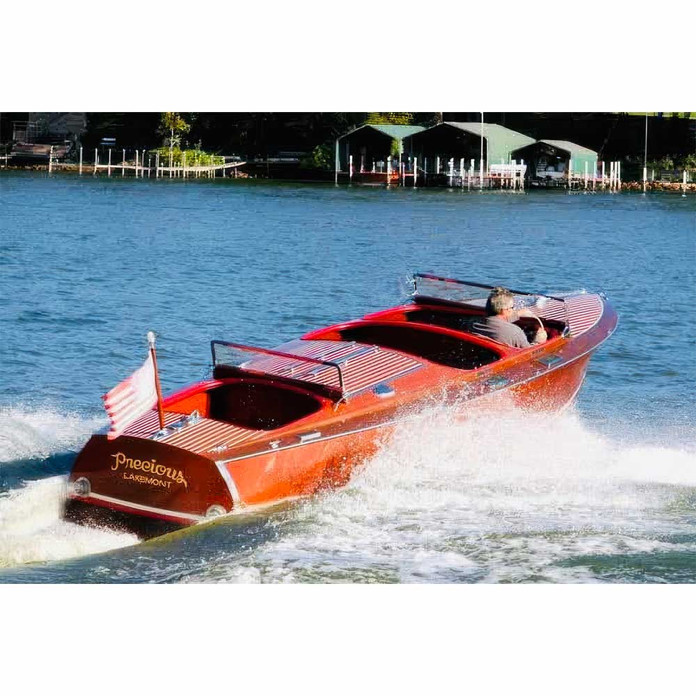 24ft Triple Cockpit Wooden Speedboat | Chris-Craft-Inspired | Custom Build Consultation Deposit
