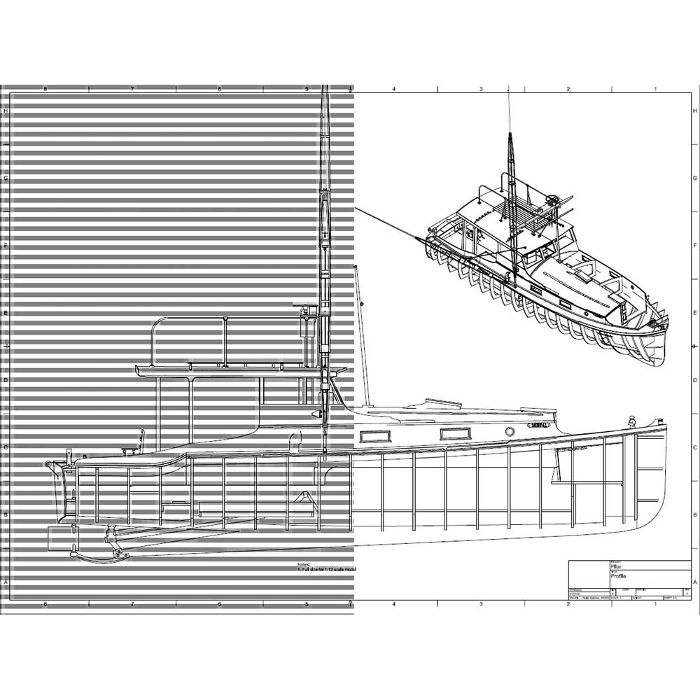 38ft "Hemingway Pilar" Inspired Wooden Fishing Boat | Custom Build Consultation Deposit