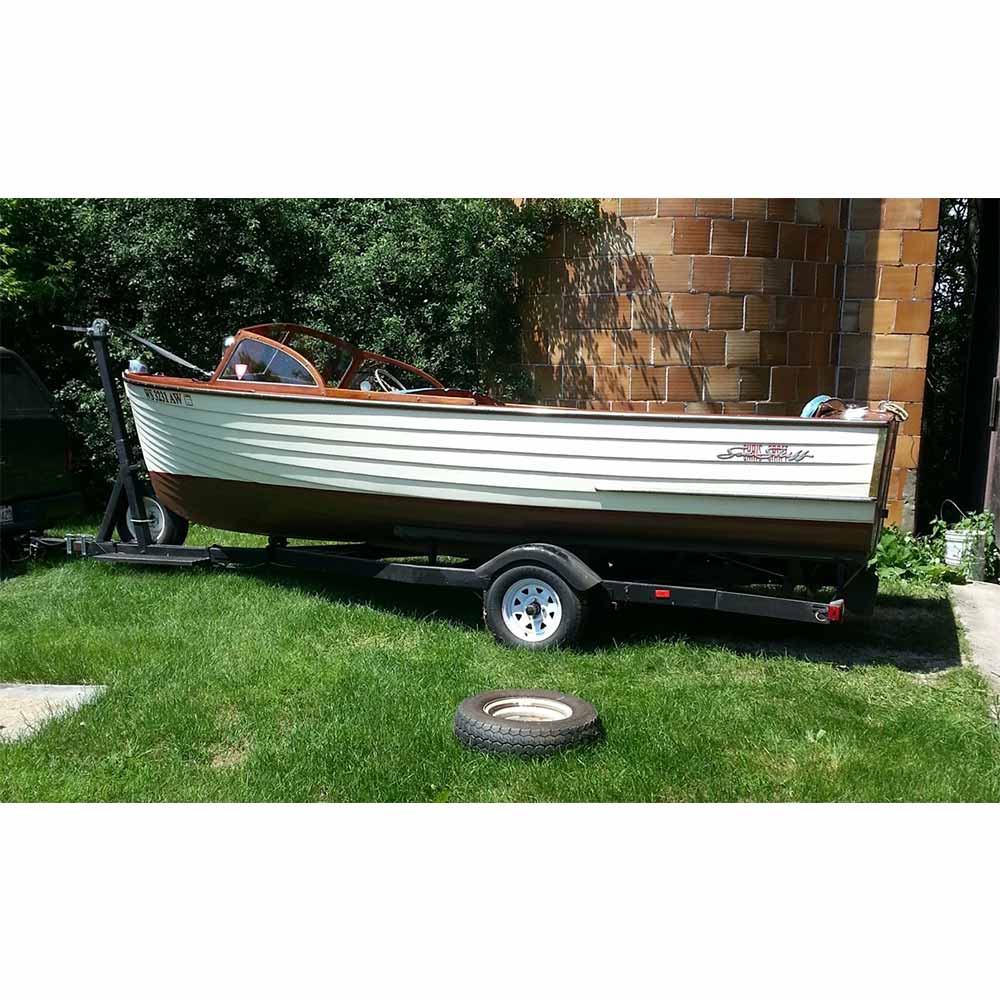 1955 Chris-Craft Sea Skiff 18ft Custom Built Wooden Boat