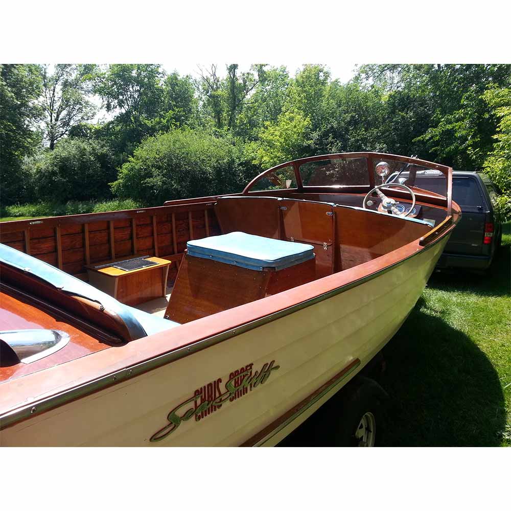 1955 Chris-Craft Sea Skiff 18ft Custom Built Wooden Boat