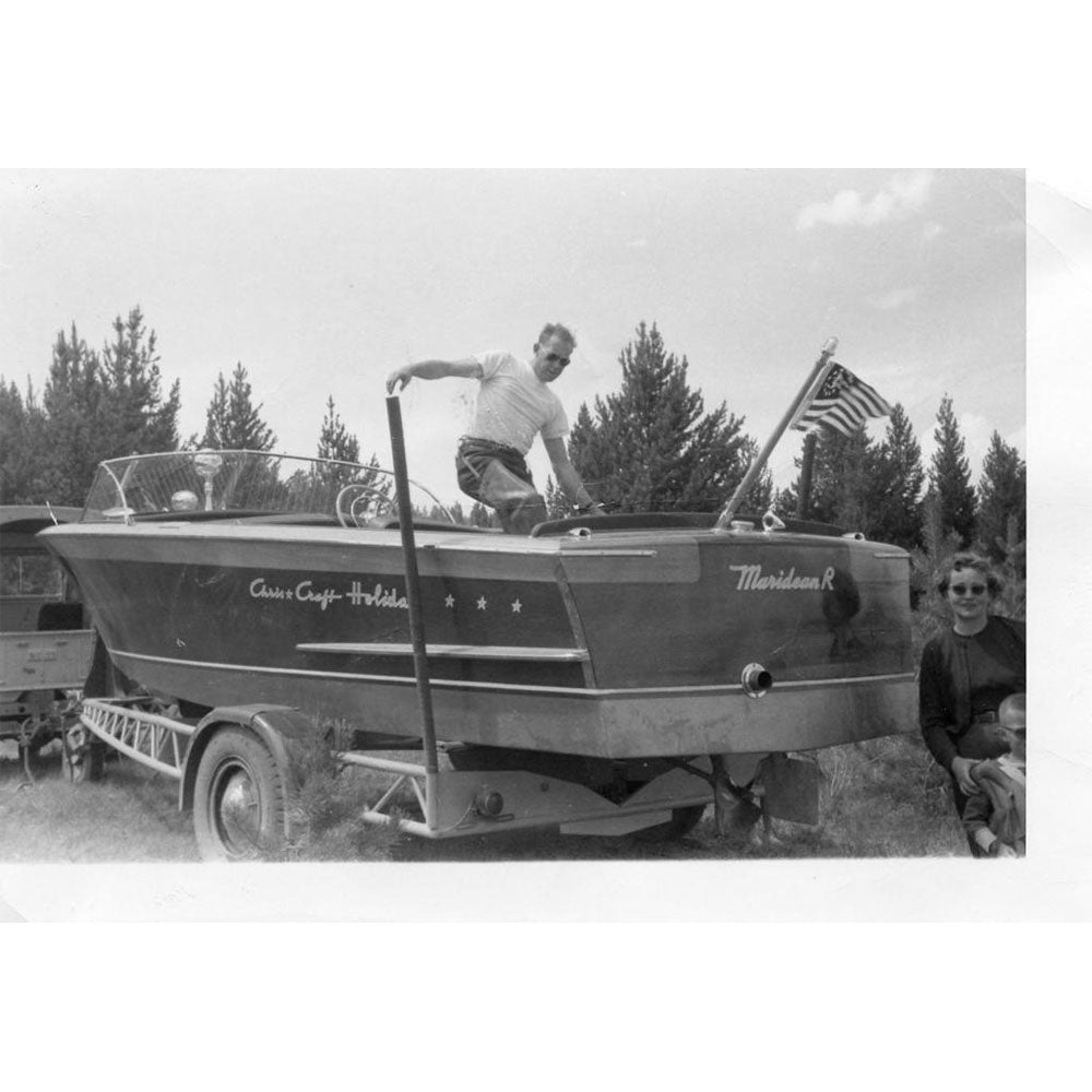 1953 Chris-Craft Holiday 18ft Custom Built Wooden Boat