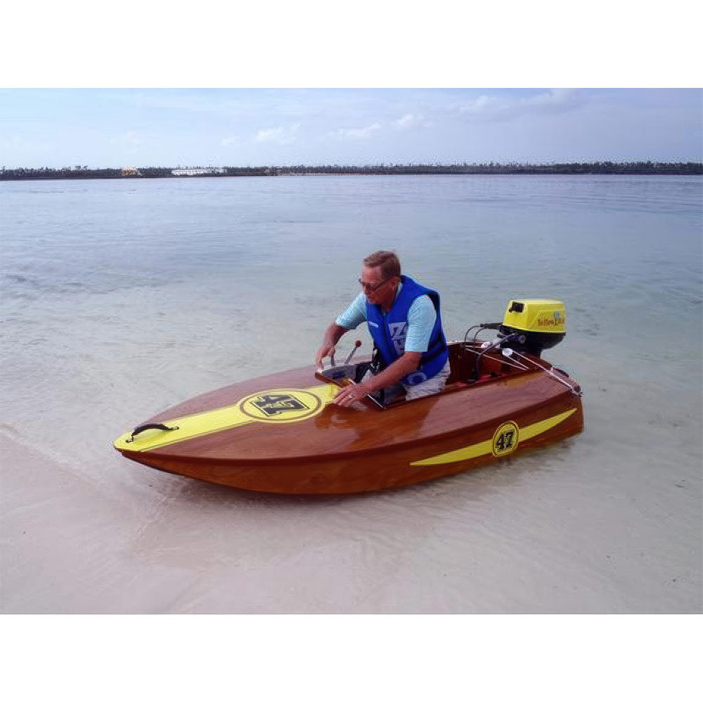 Cocktail Class Racer 8ft Custom Built Wooden Boat