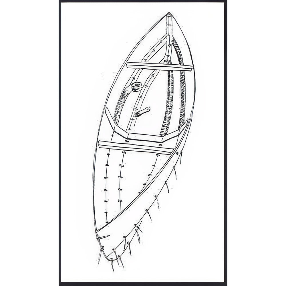 Eureka 155 15.5Ft Canoe Custom Built Wooden Boat