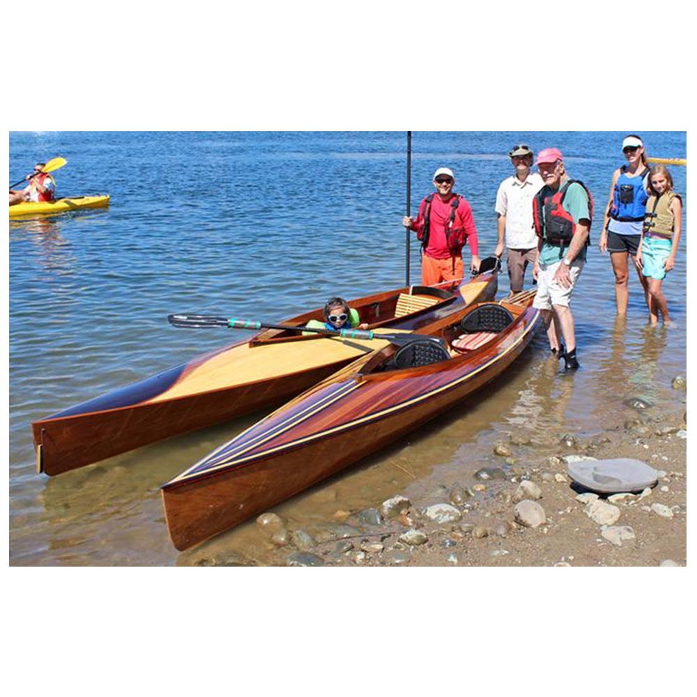 Mill Creek 16.5Ft Hybrid Custom Built Wooden Boat
