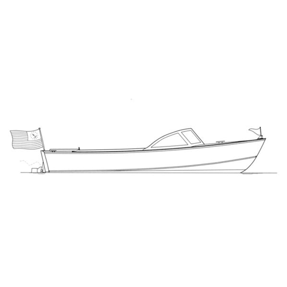 21ft "Pretty Marsh" Wooden Runabout | Custom Build Consultation Deposit