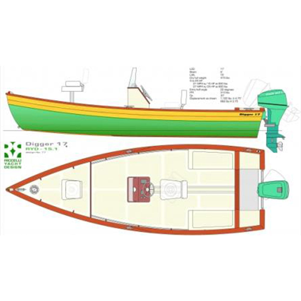 KIS 4.0 13ft Custom Built Wooden Boat
