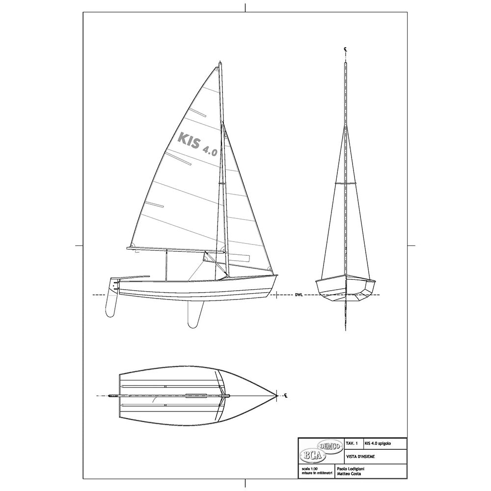 KIS 4.0 13ft Custom Built Wooden Boat