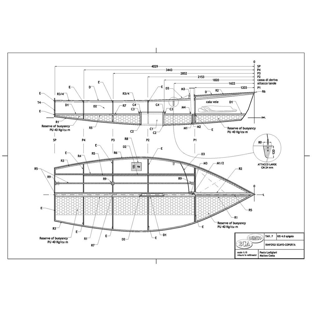 KIS 4.0 13ft Custom Built Wooden Boat