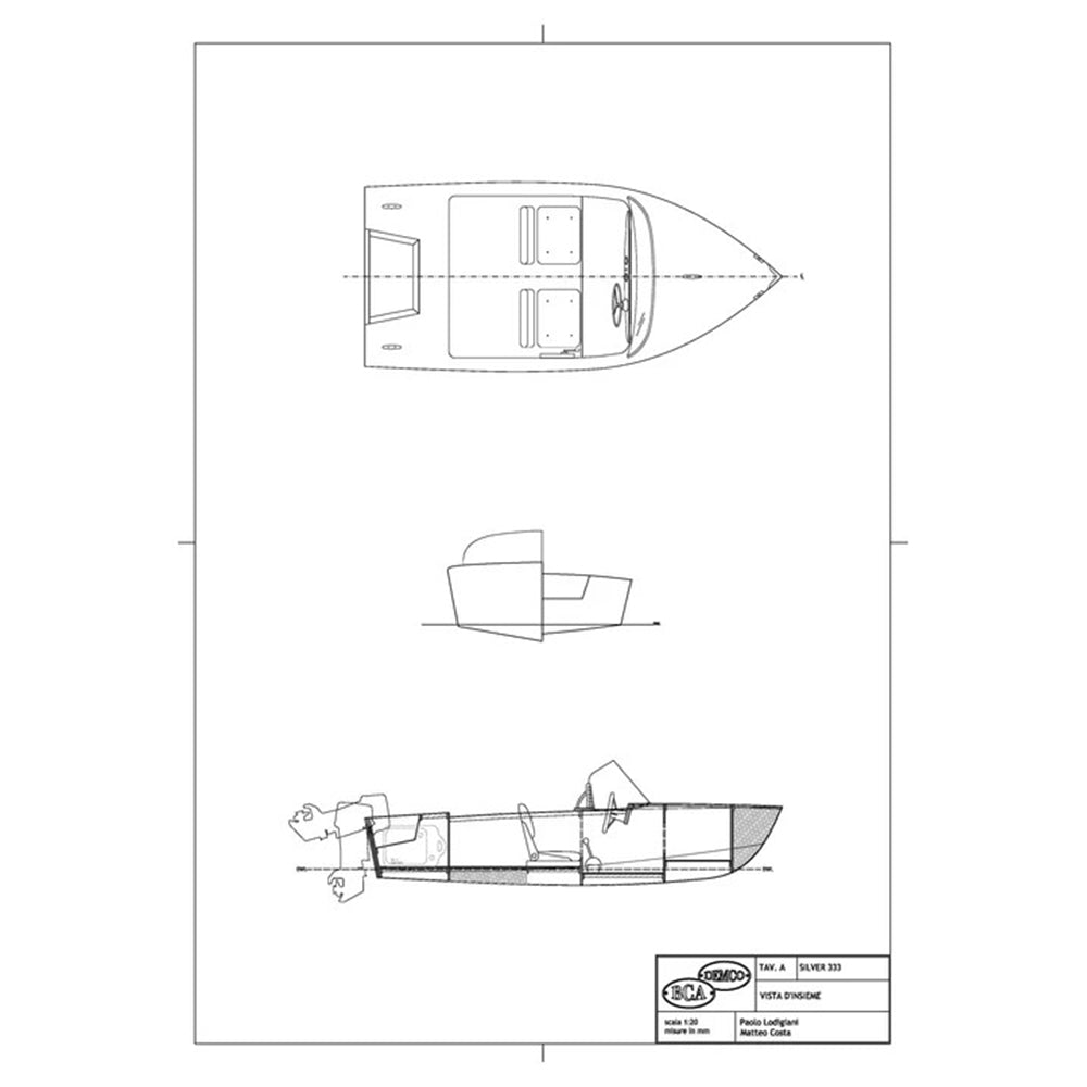 SILVER 333 10ft Custom Built Wooden Boat