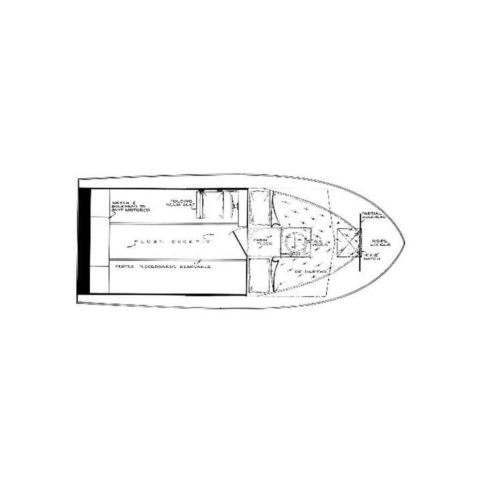 Gen L Wanderlust 19 Ft Custom Built Wooden Boat