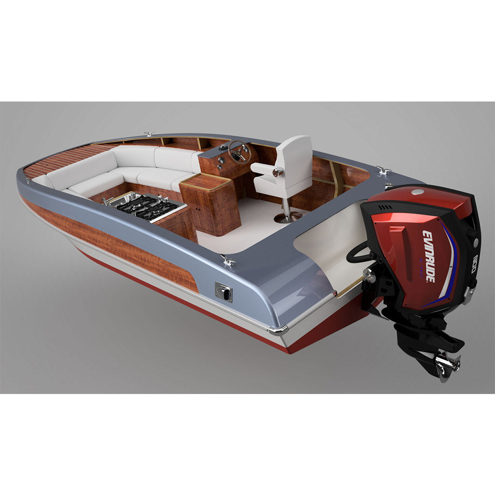 Gen L Party Boat Outboard 19ft Custom Built Wooden Boat