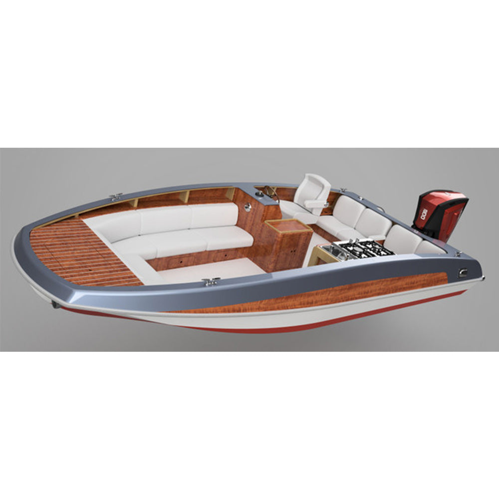 Gen L Party Boat Outboard 19ft Custom Built Wooden Boat