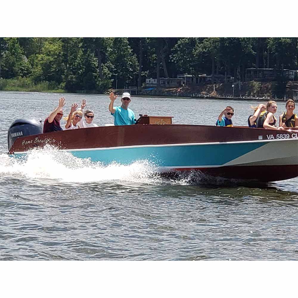 Gen L Party Boat Outboard 19ft Custom Built Wooden Boat