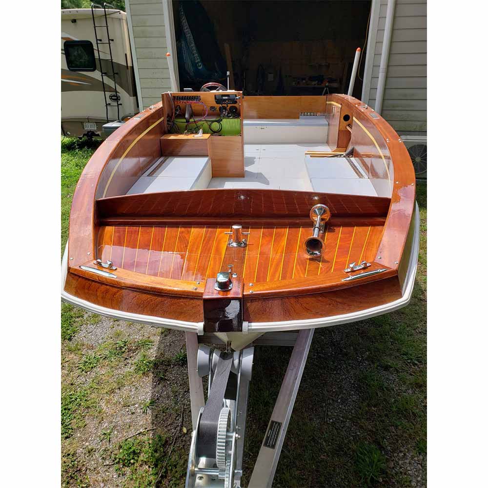 Gen L Party Boat Outboard 19ft Custom Built Wooden Boat