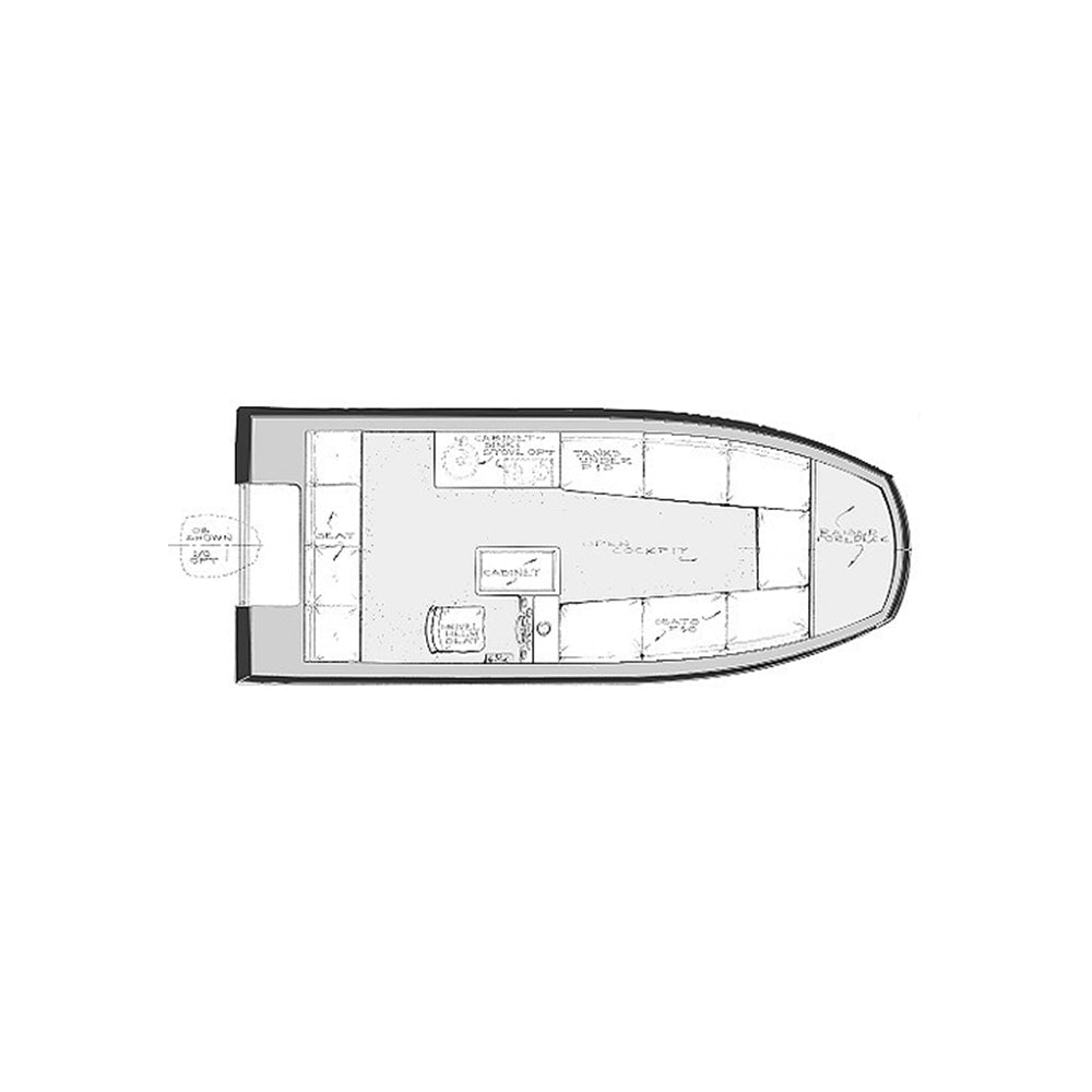 Gen L Party Boat Outboard 19ft Custom Built Wooden Boat