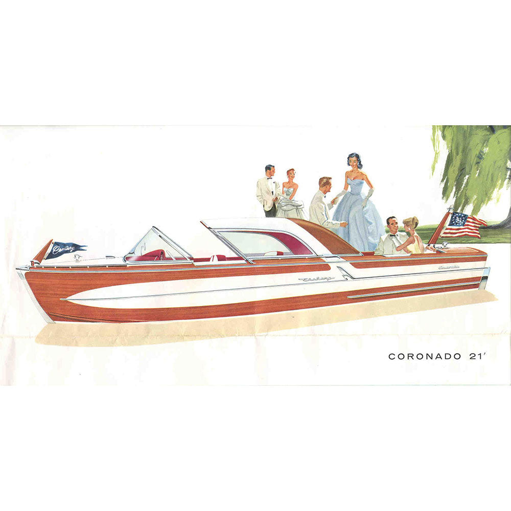 21ft "Coronado 1957" Century-Inspired Wooden Runabout | Custom Build Consultation Deposit
