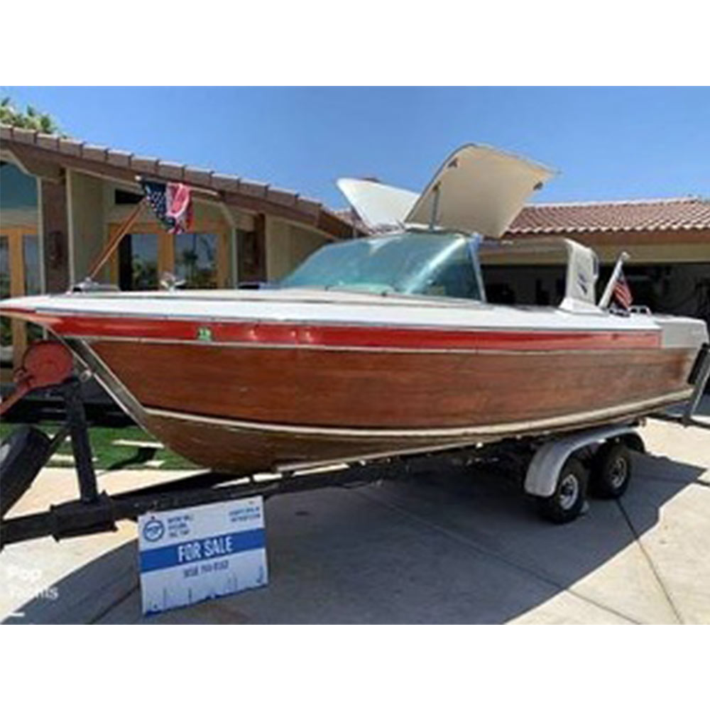 Sabre Gull Wing Hardtop 18ft Custom Built Wooden Boat (1966)