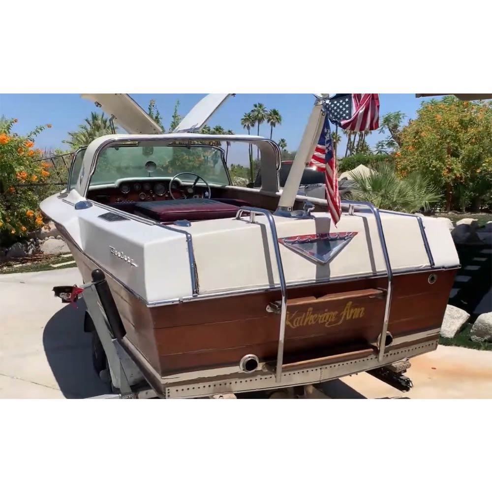Sabre Gull Wing Hardtop 18ft Custom Built Wooden Boat (1966)