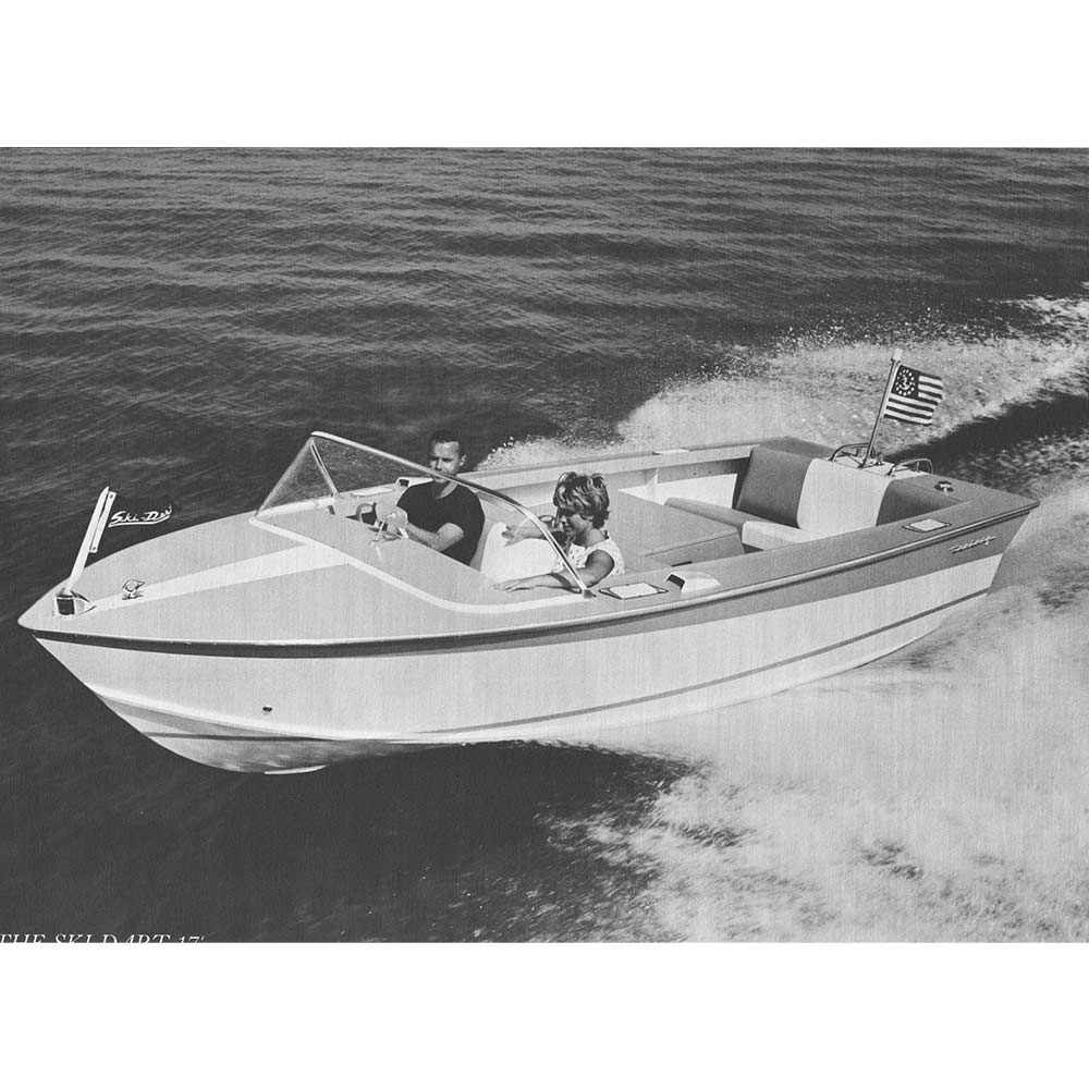 Ski-Dart 17ft (1960) Custom Built Wooden Boat