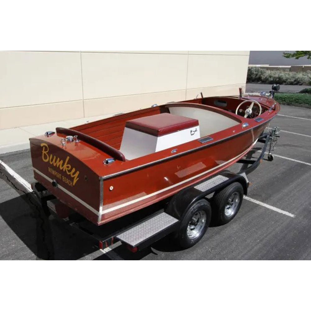 Century 17′ Sportsman Custom Built Wooden Boat