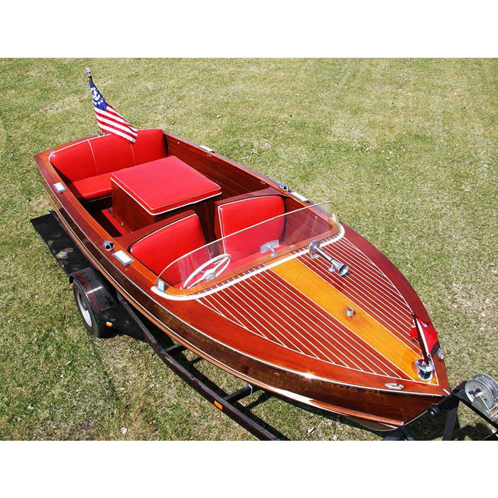 Century 17′ Sportsman Custom Built Wooden Boat