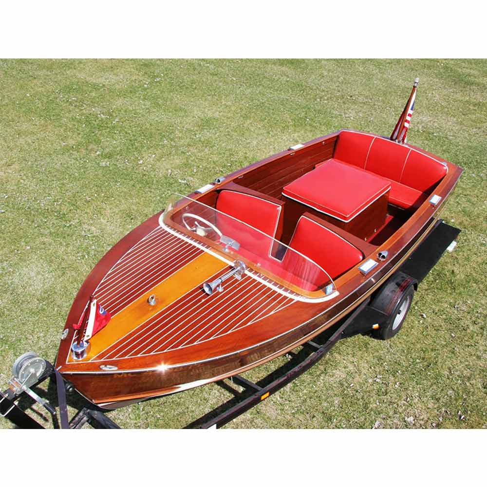 Century 17′ Sportsman Custom Built Wooden Boat