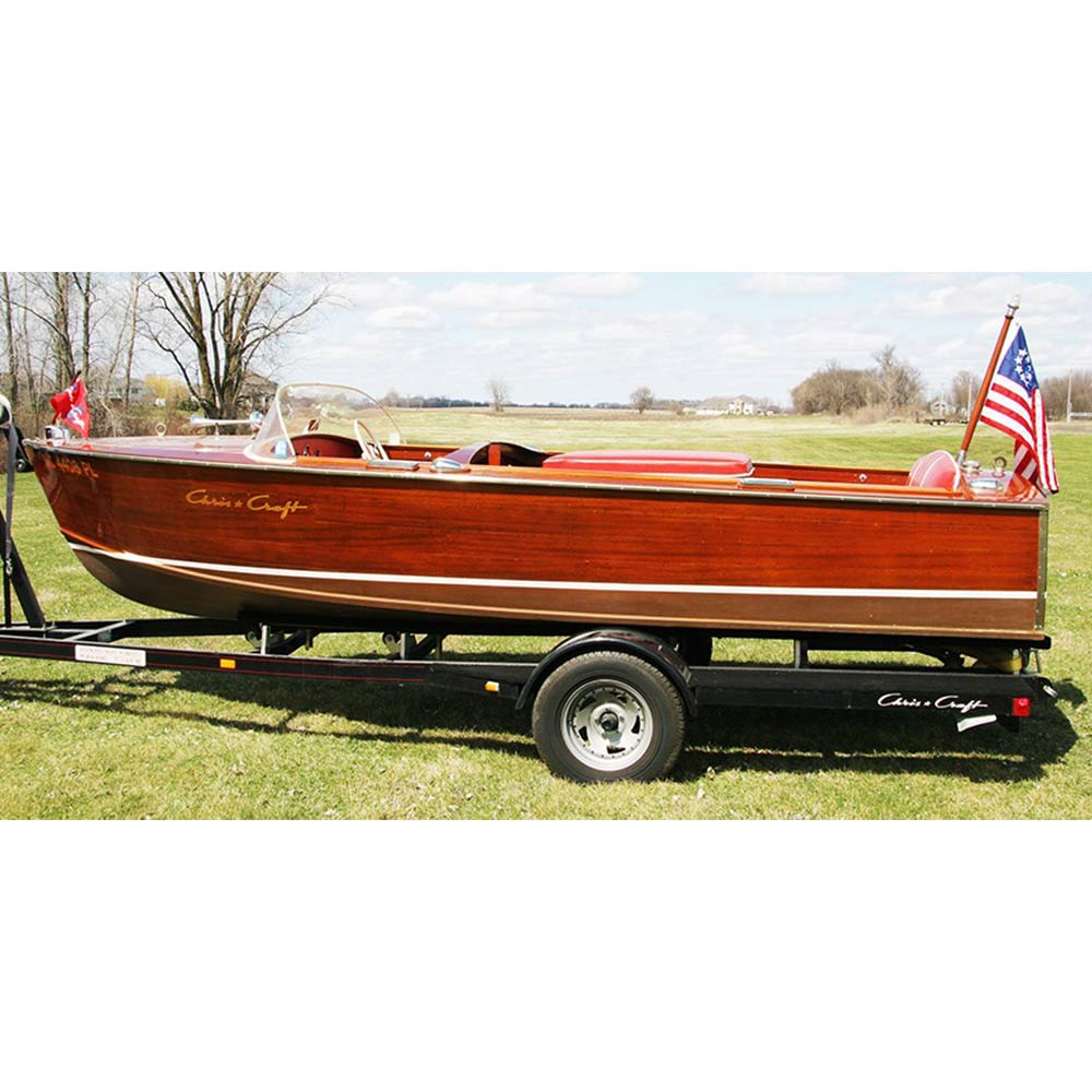 Century 17′ Sportsman Custom Built Wooden Boat