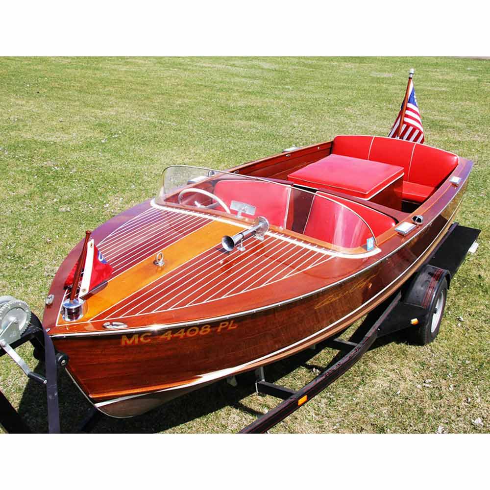 Century 17′ Sportsman Custom Built Wooden Boat