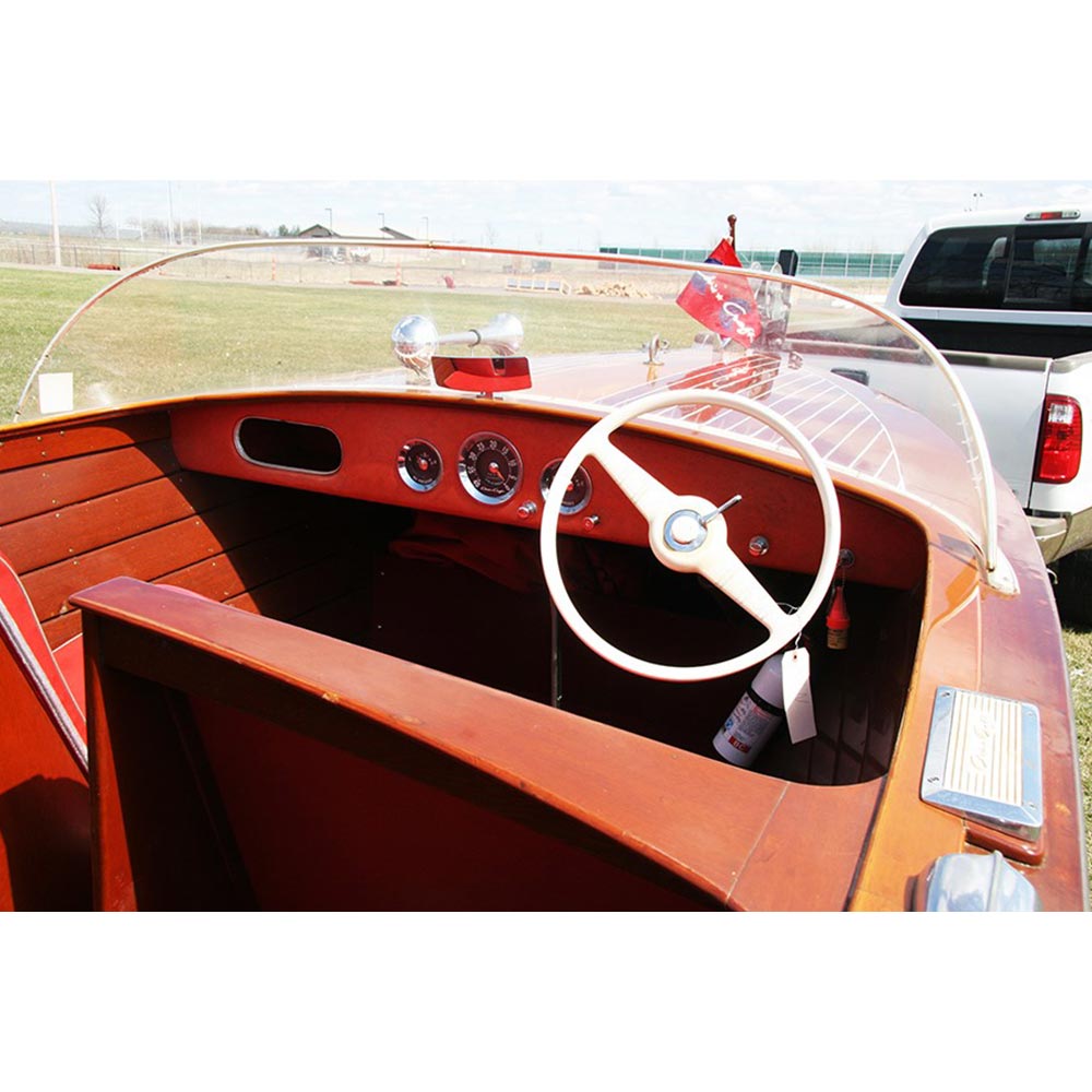 Century 17′ Sportsman Custom Built Wooden Boat
