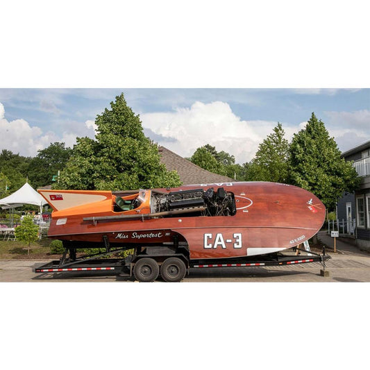 31ft "Miss Supertest" Inspired Wooden Racing Runabout | Custom Build Consultation Deposit