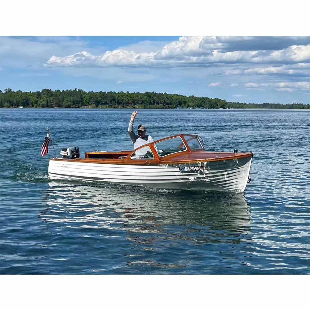 Lyman Runabout 16ft Custom Built Wooden Boat