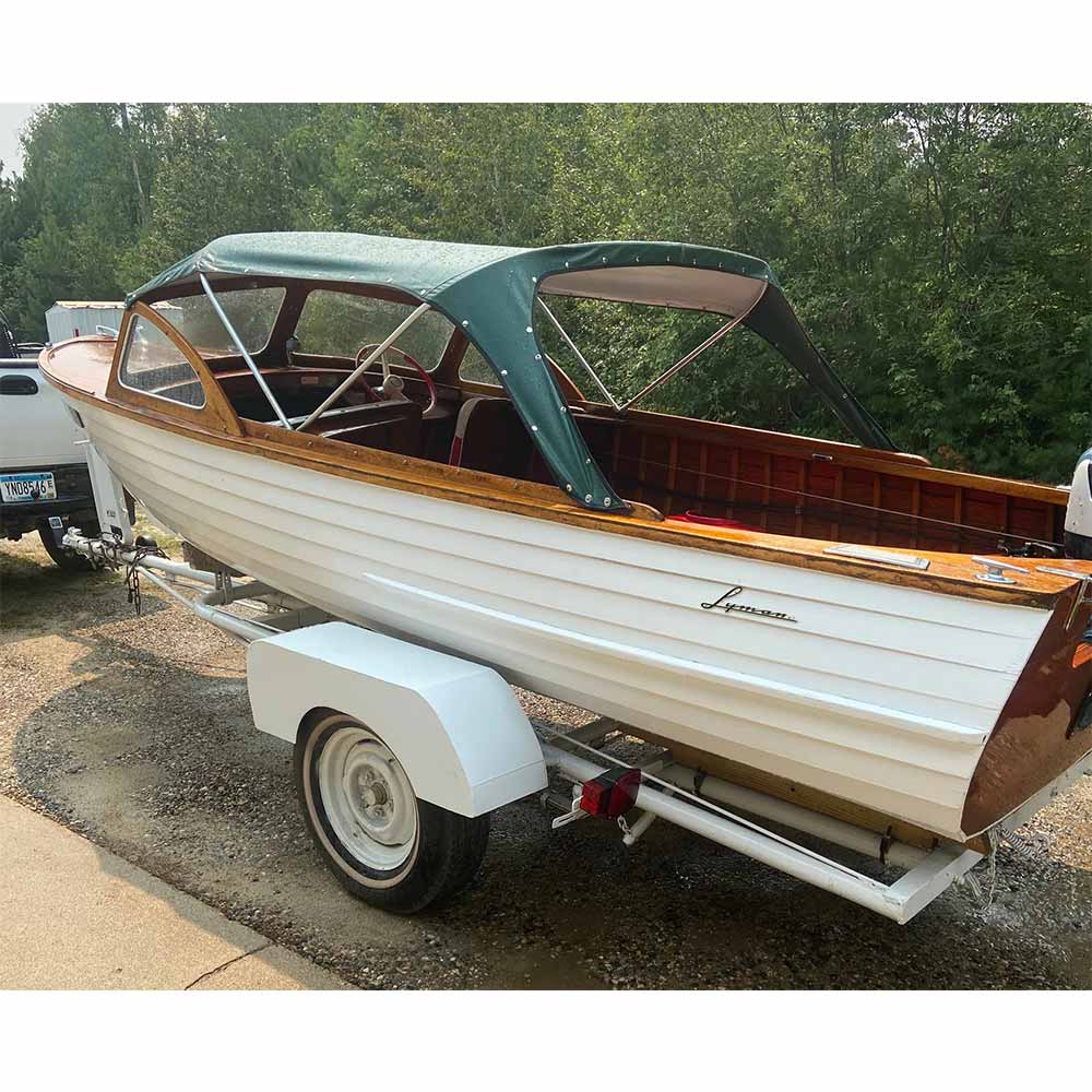 Lyman Runabout 16ft Custom Built Wooden Boat