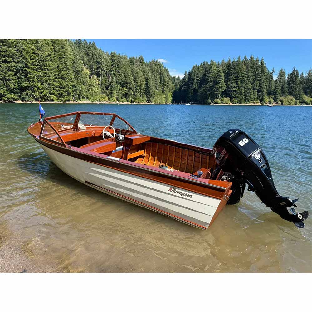 Thompson Sea Lancer 17 Ft. Custom Built Wooden Boat