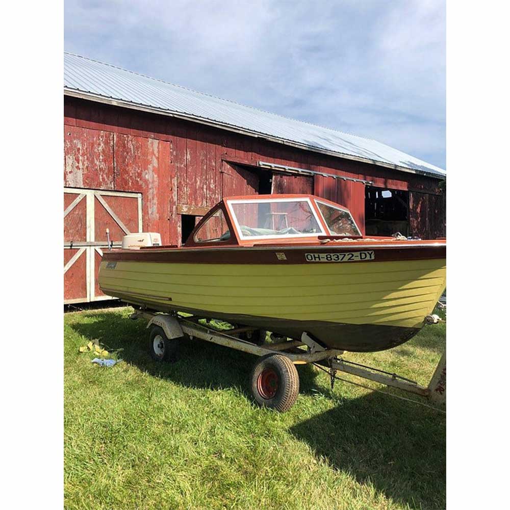 Thompson Sea Lancer 17 Ft. Custom Built Wooden Boat
