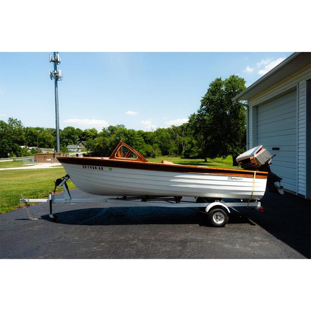 Thompson Torpedo Runabout 14ft Custom Built Wooden Boat
