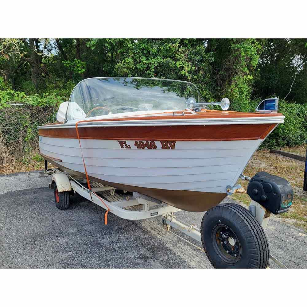 Thompson Torpedo Runabout 14ft Custom Built Wooden Boat
