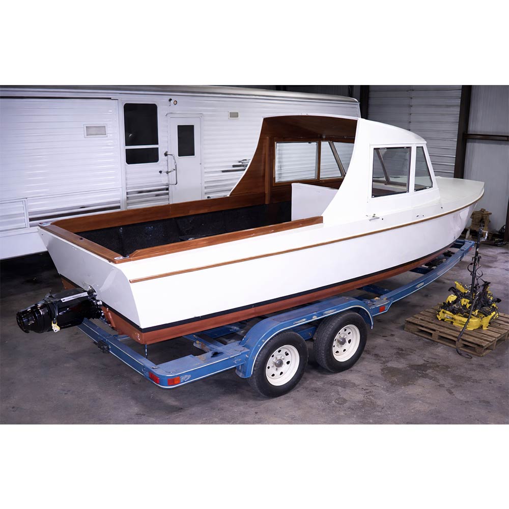 20ft "River Rat" Glen-L Inspired Wooden Boat | Custom Build Consultation Deposit
