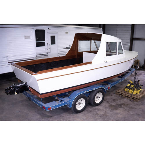 20ft "River Rat" Glen-L Inspired Wooden Boat | Custom Build Consultation Deposit