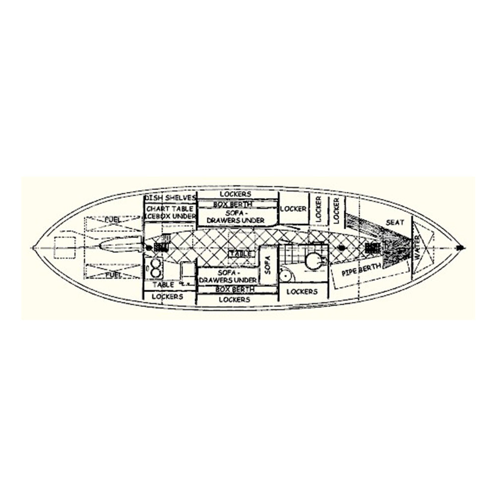 34ft "CLIONE" Atkin-Inspired Cruising Yacht | Custom Build Consultation Deposit
