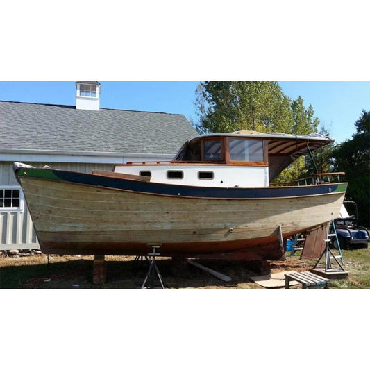 24ft "MARTHA GREEN" Atkin-Inspired Wooden Boat | Custom Build Consultation Deposit