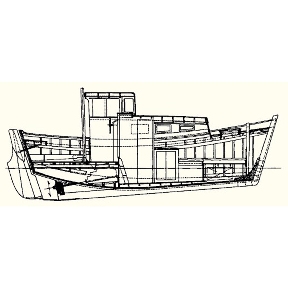 24ft "MARTHA GREEN" Atkin-Inspired Wooden Boat | Custom Build Consultation Deposit