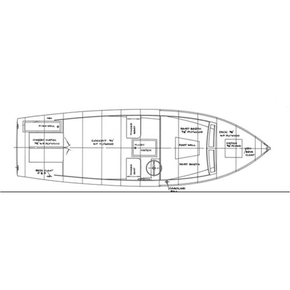 22ft "NINIGRET" Atkin-Inspired Wooden Boat | Custom Build Consultation Deposit