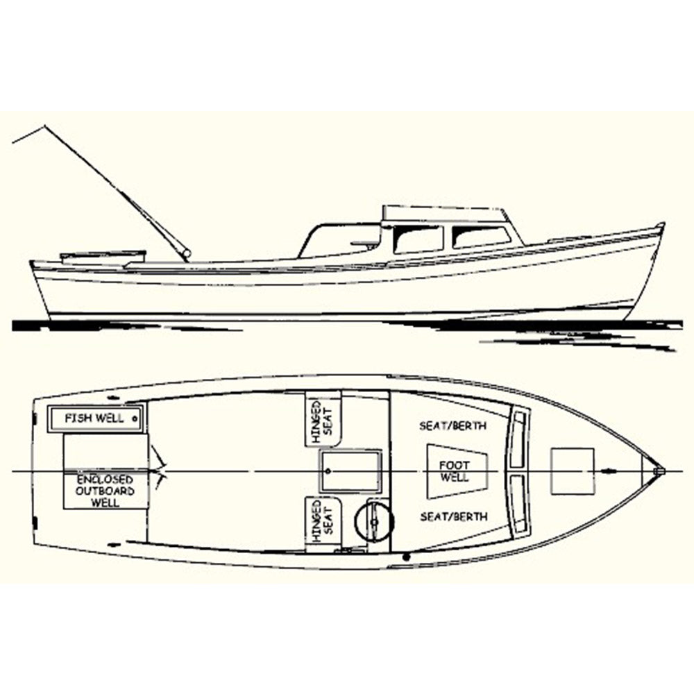 22ft "NINIGRET" Atkin-Inspired Wooden Boat | Custom Build Consultation Deposit