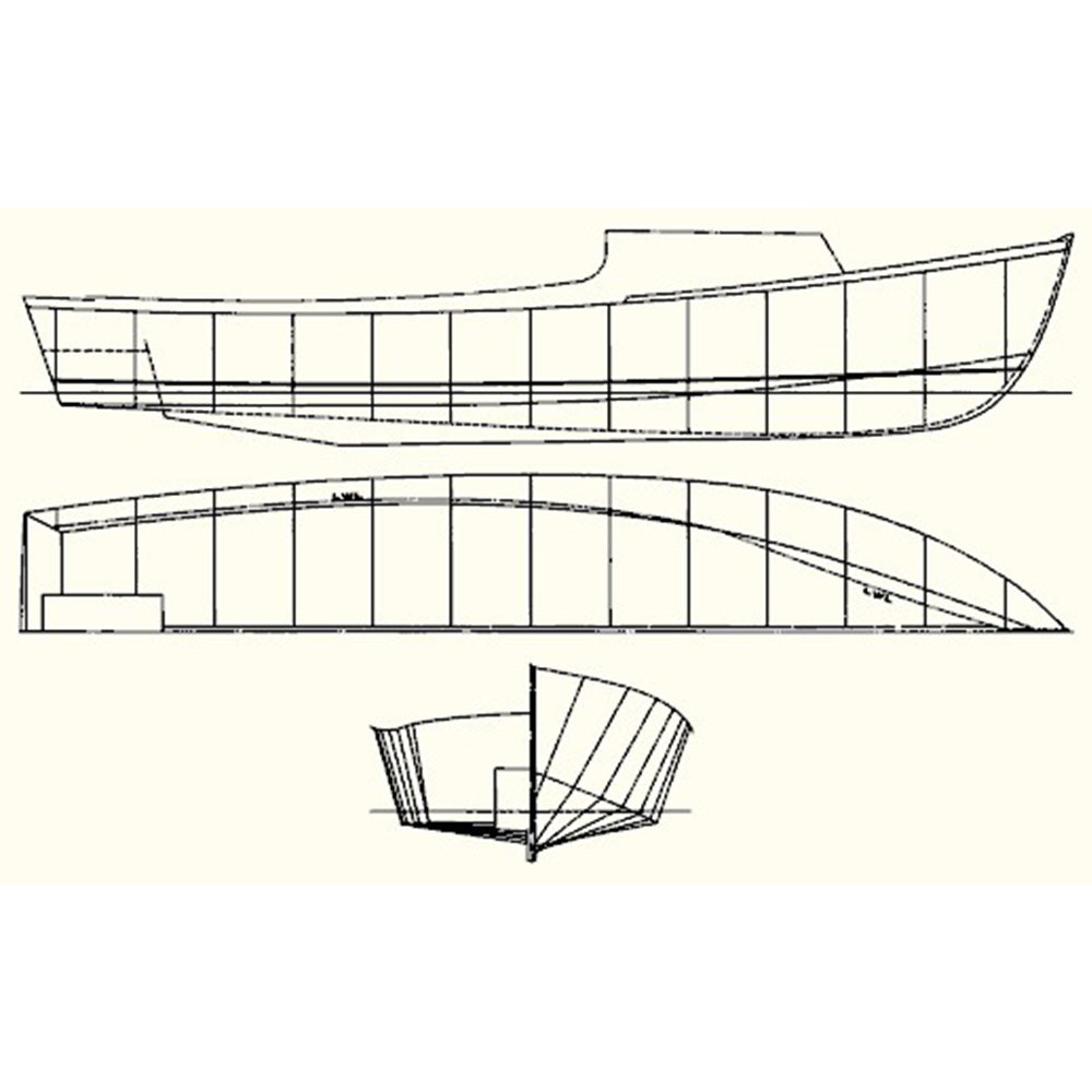 22ft "NINIGRET" Atkin-Inspired Wooden Boat | Custom Build Consultation Deposit