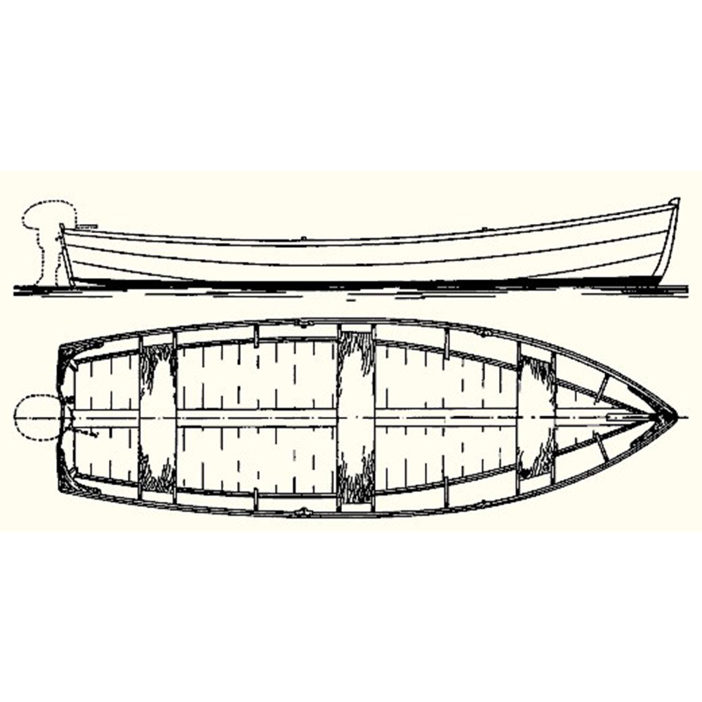 Atkin MAUDE AND EMELINE boat 14ft Custom Built Wooden Boat